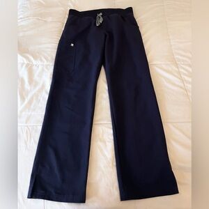Figs Navy Kade Cargo Scrub Pants Technical Collection Medical Womens size S